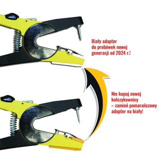 Adapter do kolczykownicy TST (biały)
