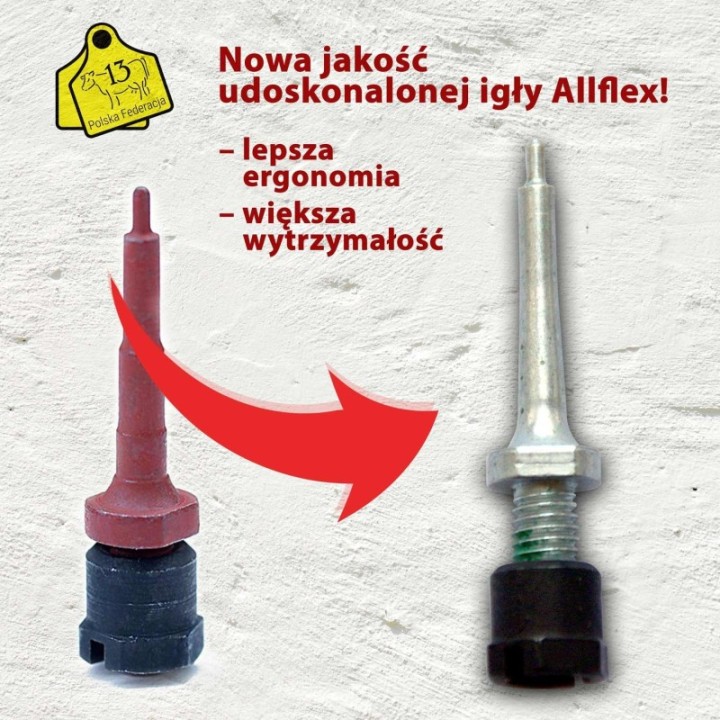 Oryginalna igła do kolczykownicy Allflex