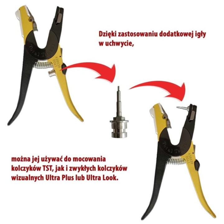 Kolczykownica TST-V z białą wkładką